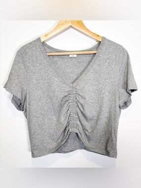 Wilfred Free Cinched Cropped Top
